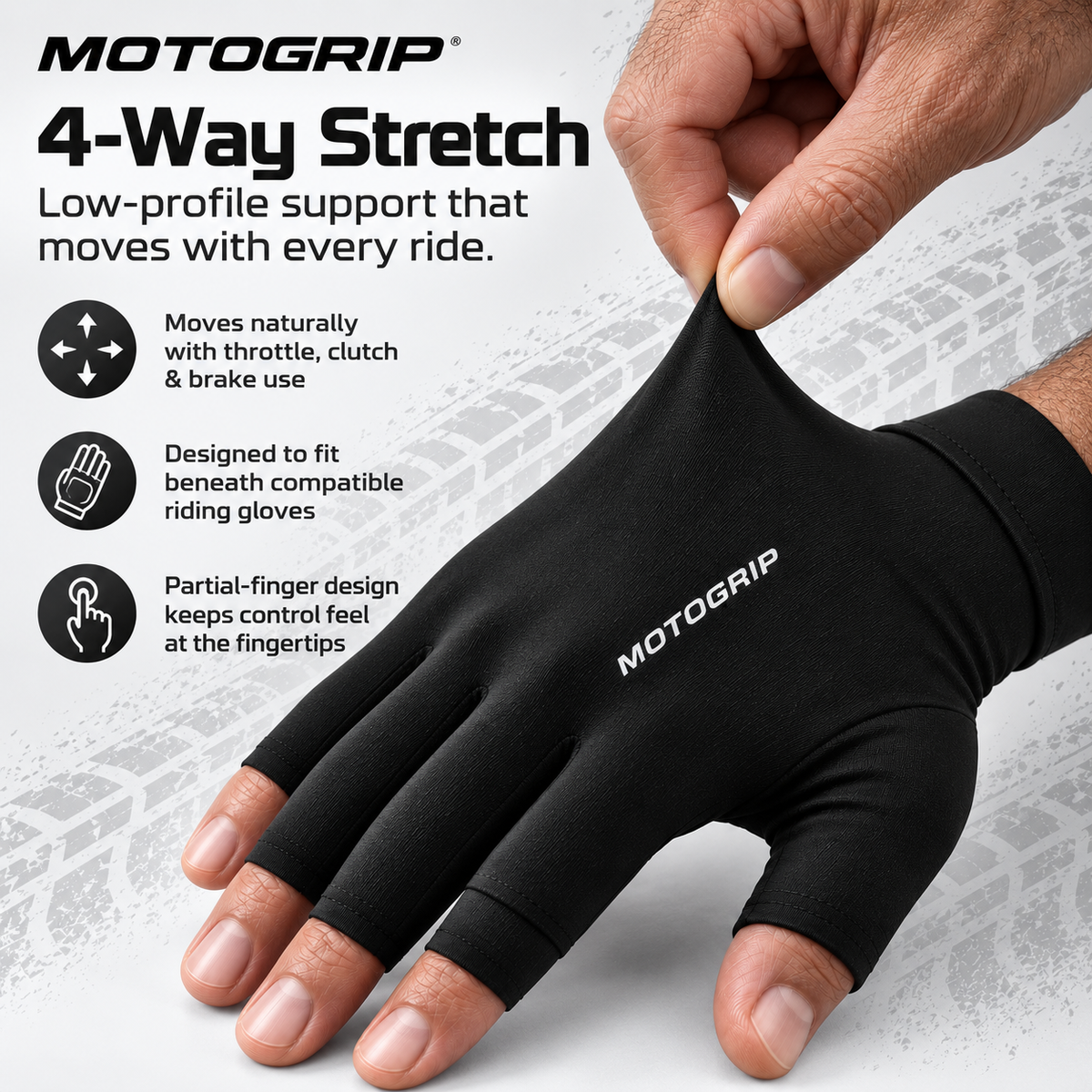 MotoGrip™ Riding Support Liners (Pair)