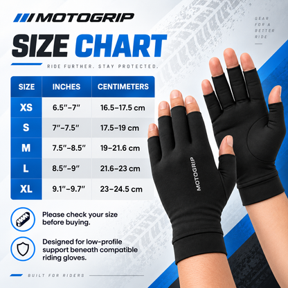 MotoGrip™ Riding Support Liners (Pair)